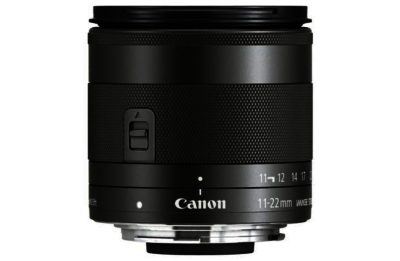 Canon EOS-M 11-22mm f/4-5.6 Wide Angle Zoom Lens. Canon EOS-M 11-22mm f/4-5.6 Wide Angle Zoom Lens.